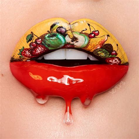 Fruit Lip Art Lip Art Lip Art Makeup Lip Artwork