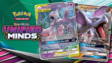 New Pokémon Gx From The Pokémon Tcg Sun And Moon—unified Minds Expansion The Gonintendo