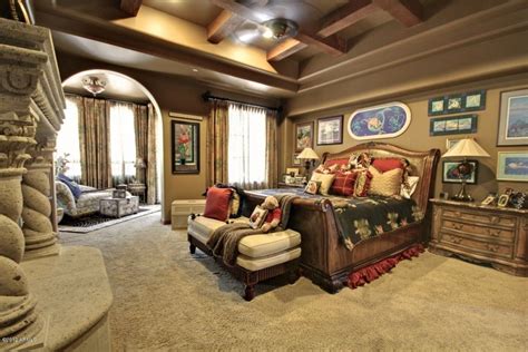 Beautiful Bedrooms With Coffered Ceilings