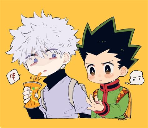 Gon And Killua Ilustraciones Dibujos Bonitos Dibujos