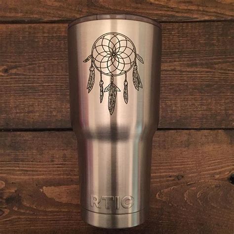 Dream Catcher Laser Etched Tumbler