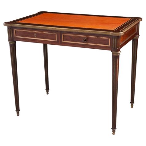 Louis Xvi Style Mahogany Desk At Stdibs