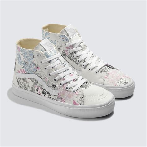 Tênis Sk8 Hi Tapered Whimsy Floral True White Vans