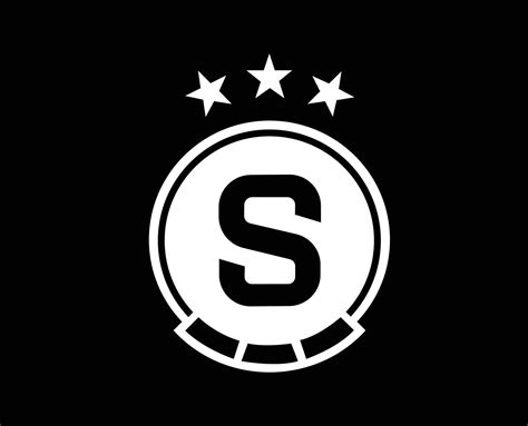 Sparta Prague Club Logo Symbol White Czech Republic League Football