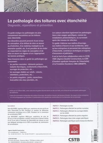 La pathologie des toitures avec étanchéité Lise Boussert