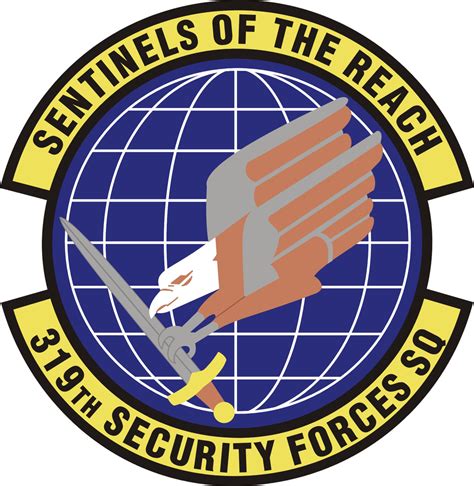 Coat Of Arms Crest Of Th Security Forces Squadron Us Air Force Png