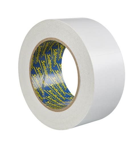Sellotape Easy Peel Extra Strong Double Sided Tape 50mm X 33m Pack 3