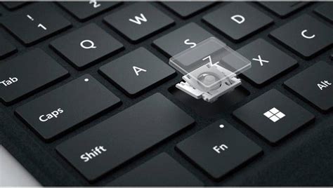 Microsoft Surface Pro Signature Keyboard, Full Mechanical Keyset ...