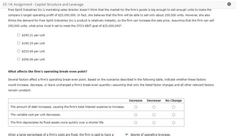 Solved Back To Assignment Attempts Average 4 1 Break Even Chegg