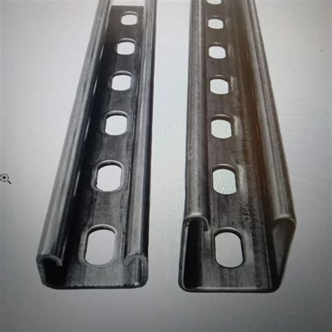 Mild Steel Slotted C Channel For Construction Length 3 Meter At Rs