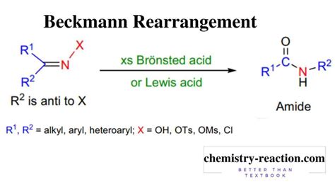 Beckmann Rearrangement Organic Chemistry Reaction