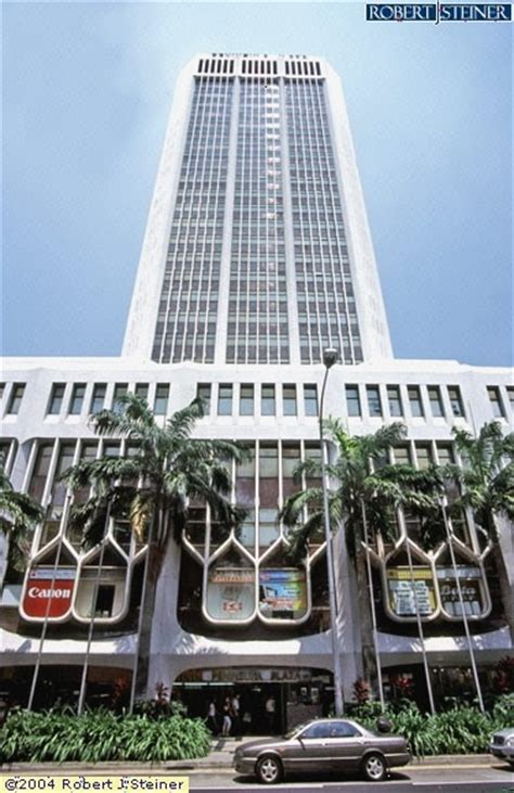 Front View Of Peninsula Plaza Building Image Singapore