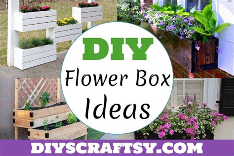 30 Best Diy Flower Box Ideas And Tutorials Diyscraftsy