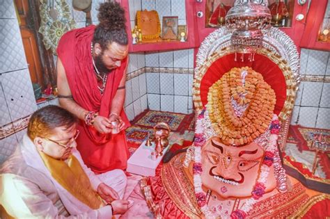 मुख्यमंत्री श्री पुष्कर सिंह धामी ने पंच दशनाम जूना अखाड़ा की पवित्र