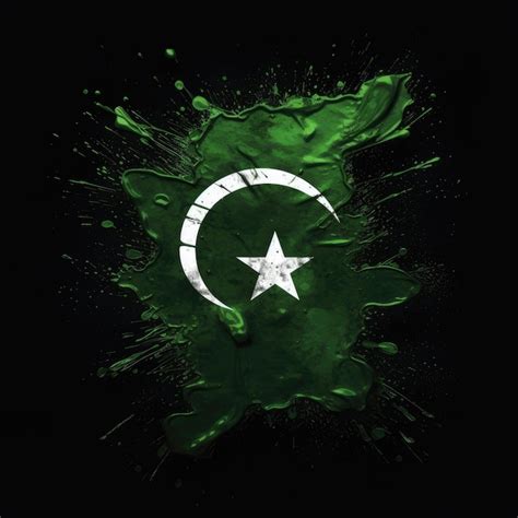 Premium Ai Image Pakistan Flag