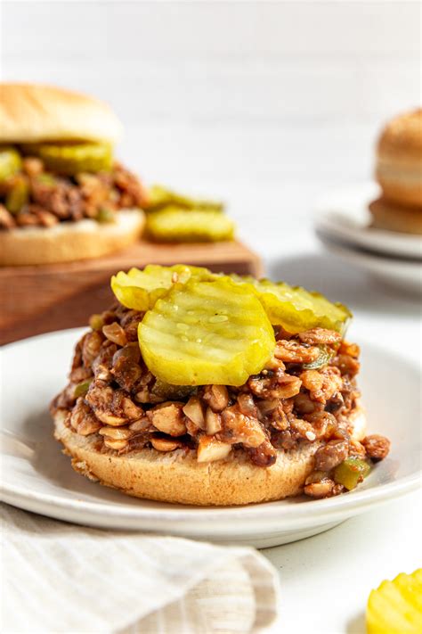 Plant Based Sloppy Joes Vegan And High Protein