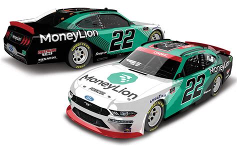 2020 Austin Cindric 22 Moneylion Nascar Xfinity Champ 124 Diecast