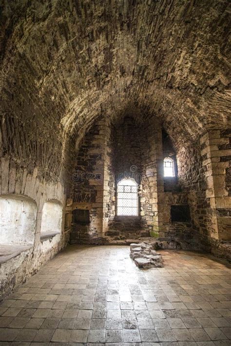 Room of and Old Abandoned Castle Stock Photo - Image of stone, aged ...