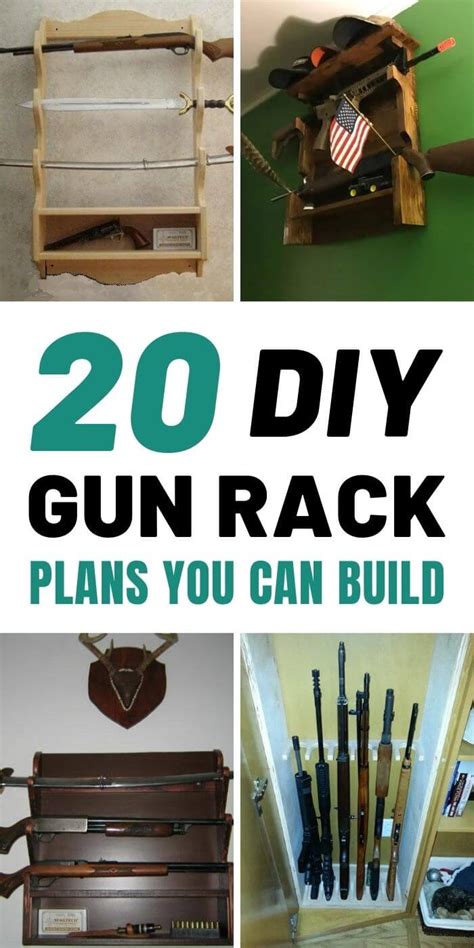 20 Free DIY Gun Rack Plans You Can Build Handy Keen