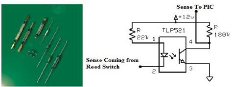 Reed Switch And Circuit For Taking The Sense From Reed Switch To Pic Download Scientific Diagram