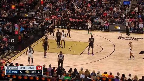 Naz Reid With A Dunk Vs The Toronto Raptors Yahoo Sports