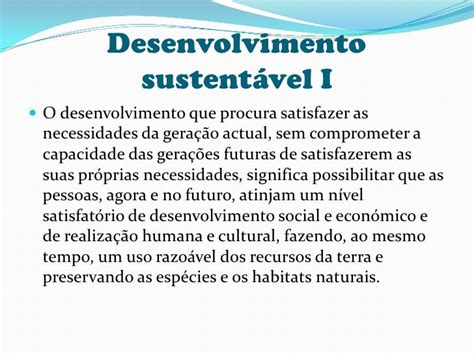 Desenvolvimento Sustentável