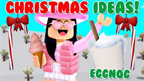 Bloxburg Christmas Update Items They Need To Add Eggnog Trucks And