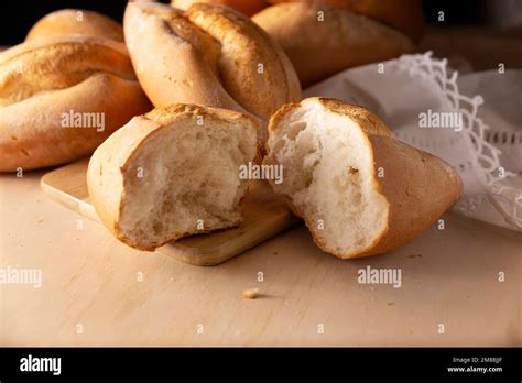 Bolillos Traditional Mexican Bakery White Bread Commonly Used To