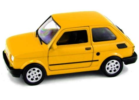 Fiat 126p model WELLY PRL 1 34 maluch żółty Łódź Bałuty OLX pl