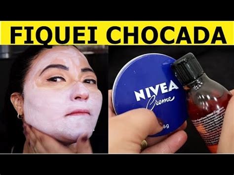 Misture No Nivea Clareia Pele E Tira Rugas Rapidinho YouTube