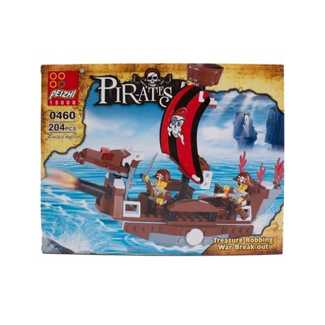 Blocos De Montar Estilo Lego Peizhi Batalha Dos Piratas Alternativa