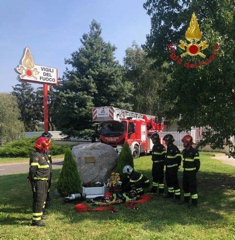 NOVARA I Vigili Del Fuoco Ricordano I Colleghi Periti Nellattentato