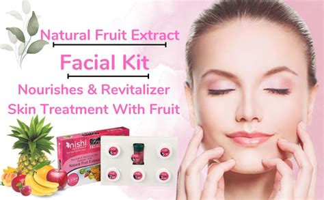 Nishi Nails Nature Fruit Extract Fruit Facial Kit Nourishes