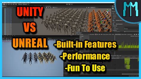 Unity Vs Unreal Engine Which Is Better Youtube