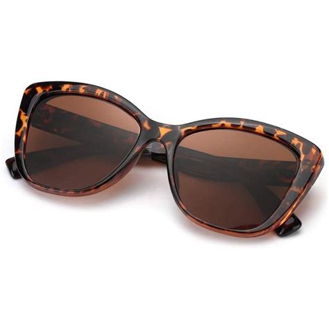 Cat Eye Oversized Polarized Sunglasses For Women 100 Uv400 Protection