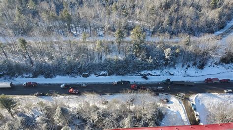 ‘chain Reaction Crash Involving 30 Vehicles Shuts Down I 95 North In