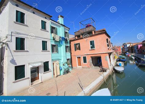 Venice Street View in Italy. Editorial Photography - Image of bridges ...