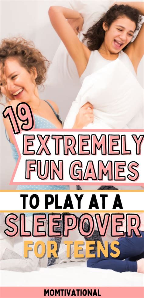 Extremely Fun Games To Play At A Sleepover For Teens Girl