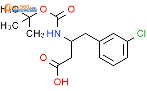 Boc S 3 氨基 4 3 氯苯基丁酸「cas号：270596 39 9」 960化工网