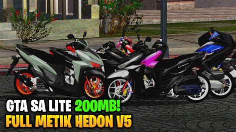 Gta Sa Lite Full Mod Metik Hedon V Terbaru Offline Di Android