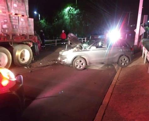 Mujer Sufre Lesiones Por Accidente Vehicular Accesozac