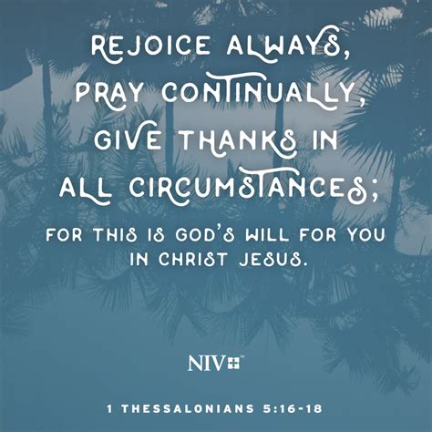 Niv Verse Of The Day Thessalonians