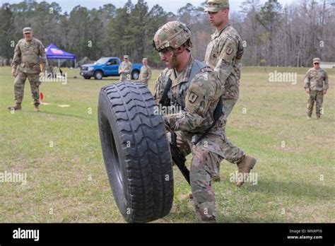 Fort Stewart Ga March 6 2018 Georgia National Guardsmen Staff Sgt