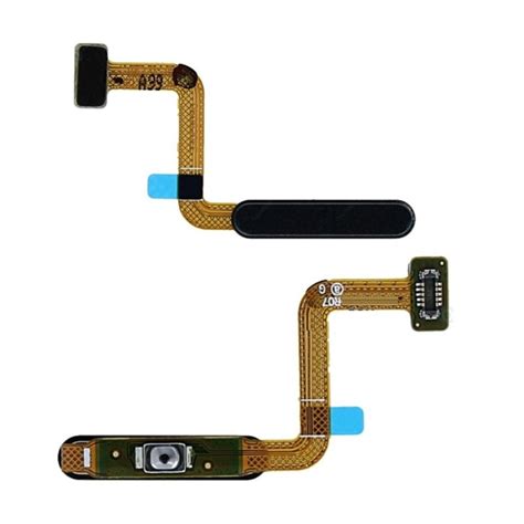 Fingerprint Sensor Flex Cable For Samsung Galaxy M51 Black By Maxbhi