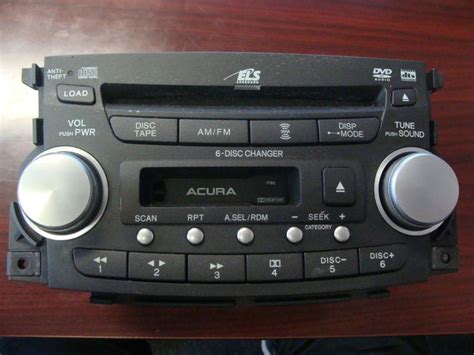 Buy Acura Tl Disc Cd Changer Am Fm Oem Tape Dvd Aux Els W O Nav