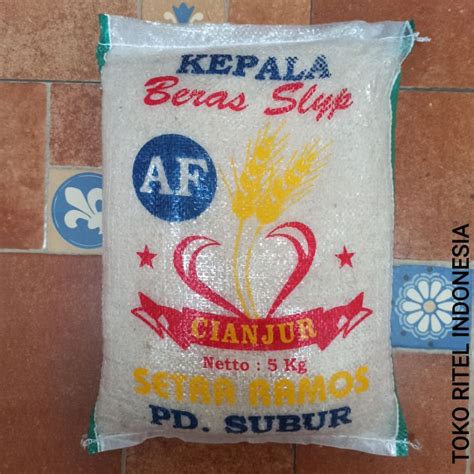 Jual Beras Cianjur Kg Beras Kepala Beras Slyp Kg Beras Kg Premium