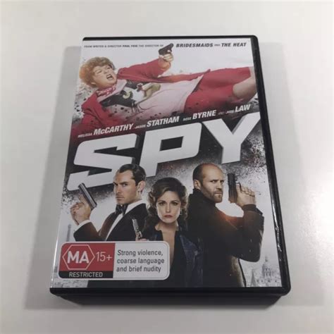 SPY DVD REGION 4 PAL Comedy Action Movie Melissa McCarthy Jason Statham