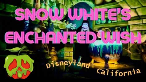 SNOW WHITE Full Ride Experience At Disneyland Park Anaheim CA POV