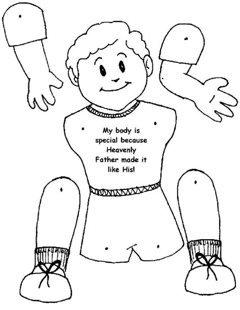 Body Parts Coloring Pages For Preschool at GetColorings.com | Free ...