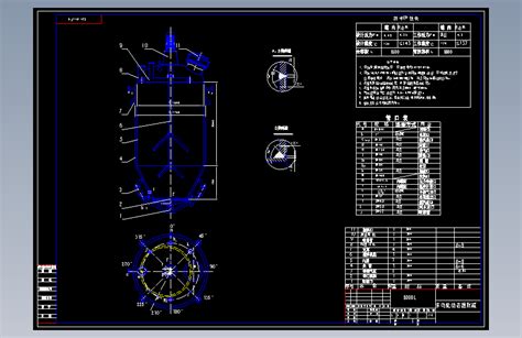 6000L多功能动态提取罐CAD总图 AutoCAD 2004 模型图纸下载 懒石网